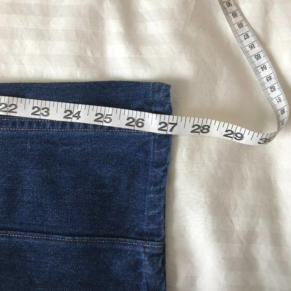 Levi's Women's Straight Leg Jeans - Dark Blue - Picture 9 of 11